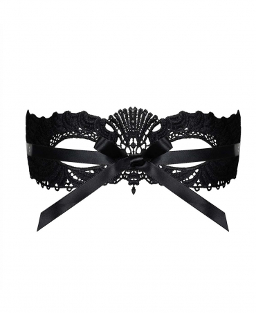 <p>Pretty, sexy and tempting? Yes – it’s just you! Get this charming look with the sensual, black guipure. This mask brings plenty of magical moments. And guess what? It works hot and naughty, too! Ready for a night of spicy sensations?</p>