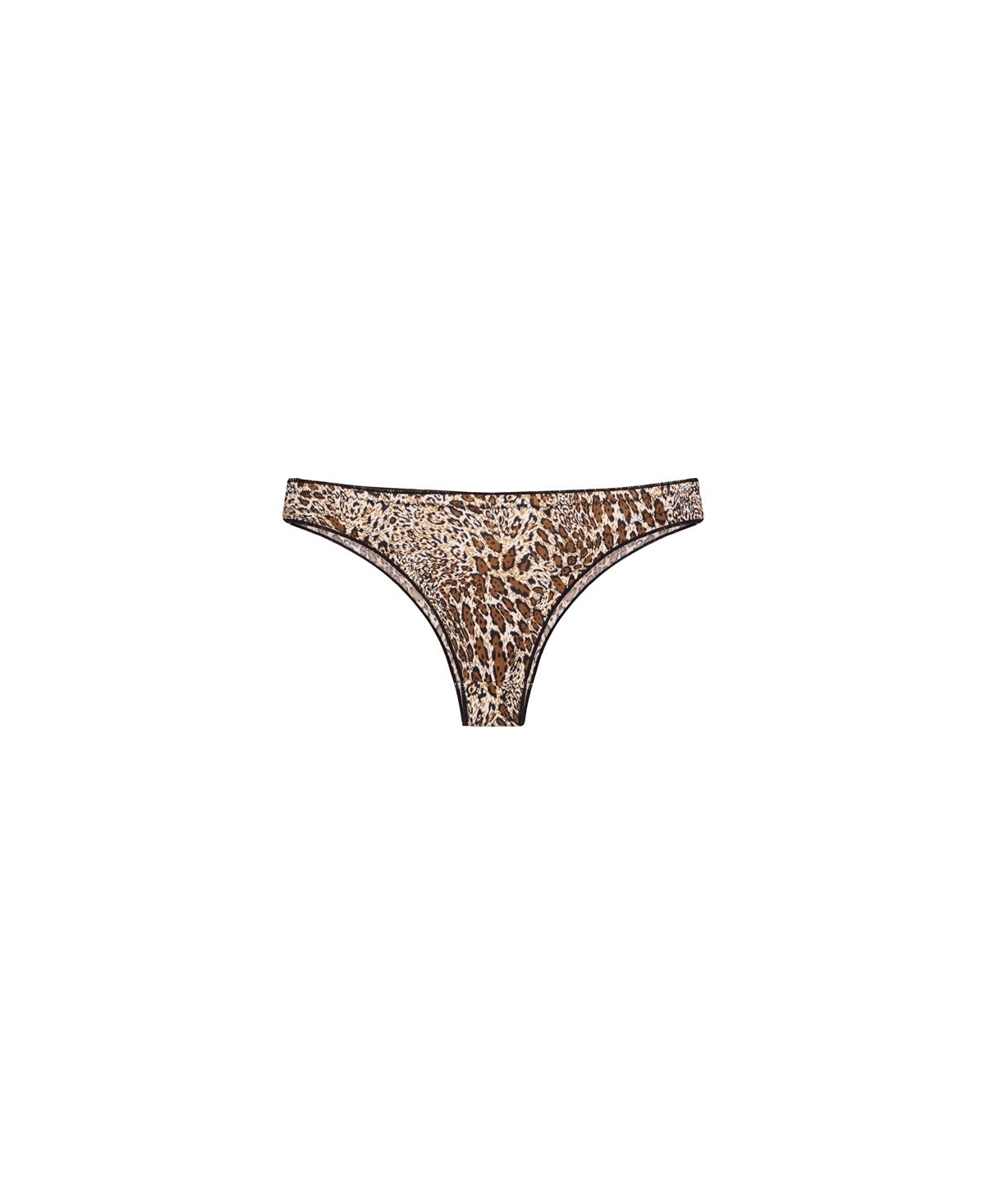 Brief in animal print